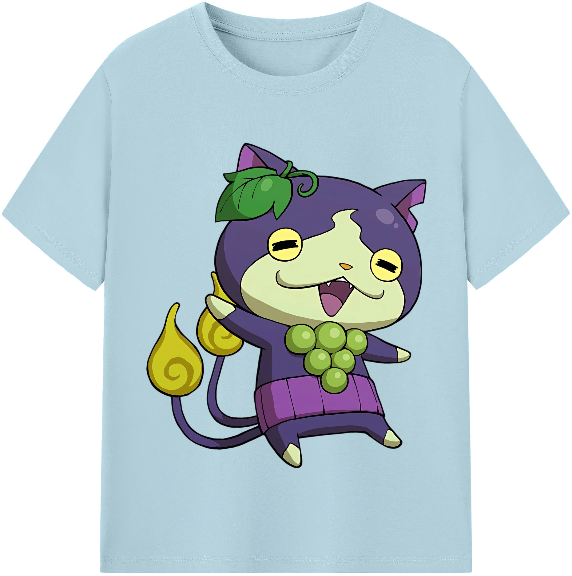 （画像用） 妖怪ウォッチ Yo-kai Watch 綿100％半袖Tシャツ（フロントプリント）